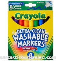 Washable Coloring Markers 8 Colors [Set of 2] B00T06OOKC